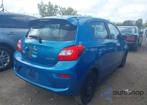 2018 Mitsubishi Mirage Es from USA, damaged, VIN ML32A3HJ2JH008210